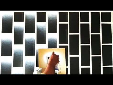 3D brick wall