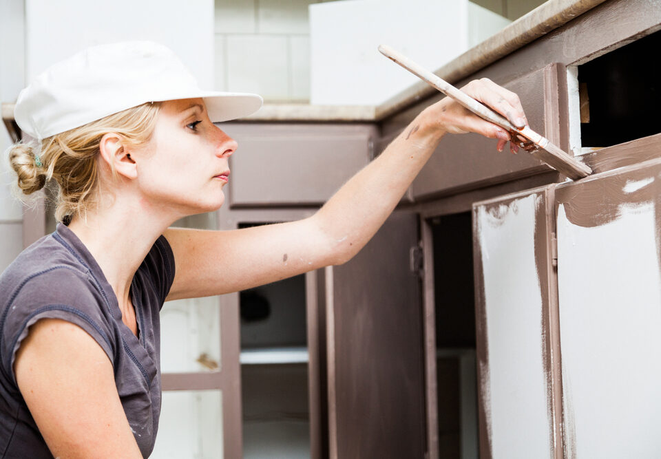 Cabinet painting