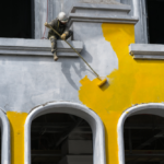 Commercial exterior painting
